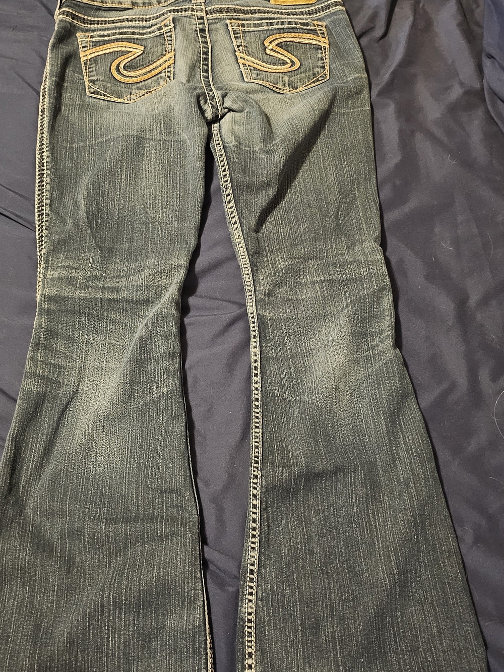 Silver Jeans Women's 29/31Dark Blue Boot Cut Jeans